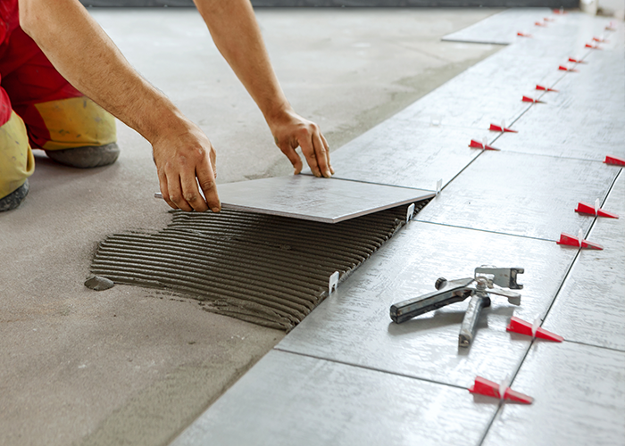 pose de carrelage à fréterive